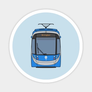 West Midlands Tram (Blue) Magnet